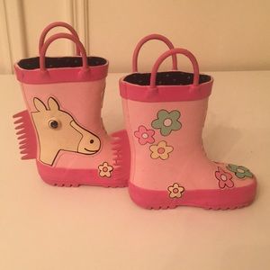 Toddler girl rain boots